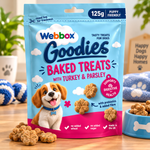 Webbox Goodies Turkey & Parsley Baked Dog Treats 125g