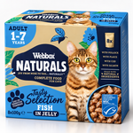 Webbox Naturals Wet Adult Cat Food in Jelly 100g