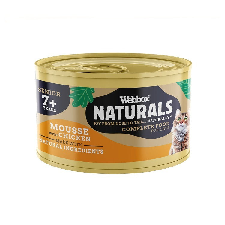 Webbox Naturals Mousse with Chicken Senior 7+ 85g